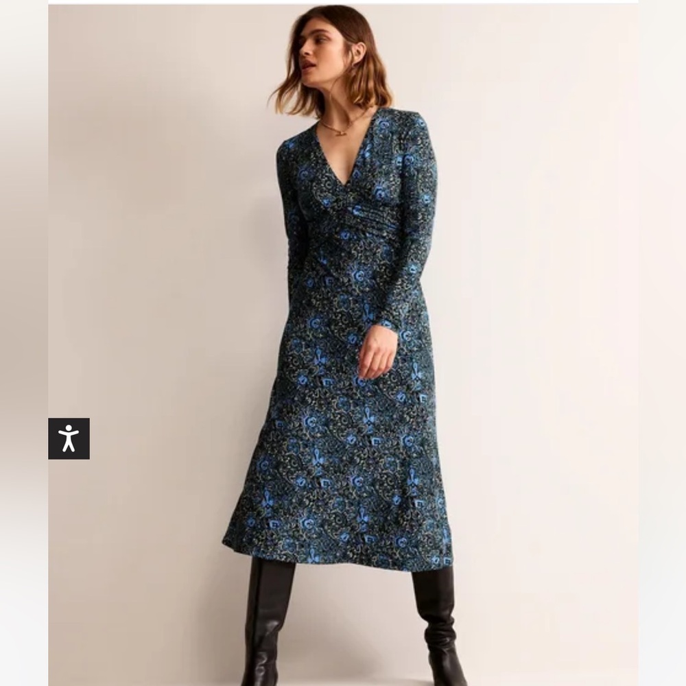 LIKE NEW Boden Elodie jersey dress, size 8R